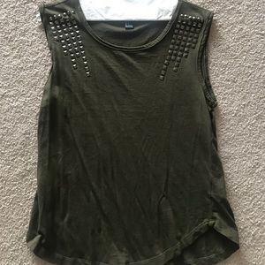Studded tank top